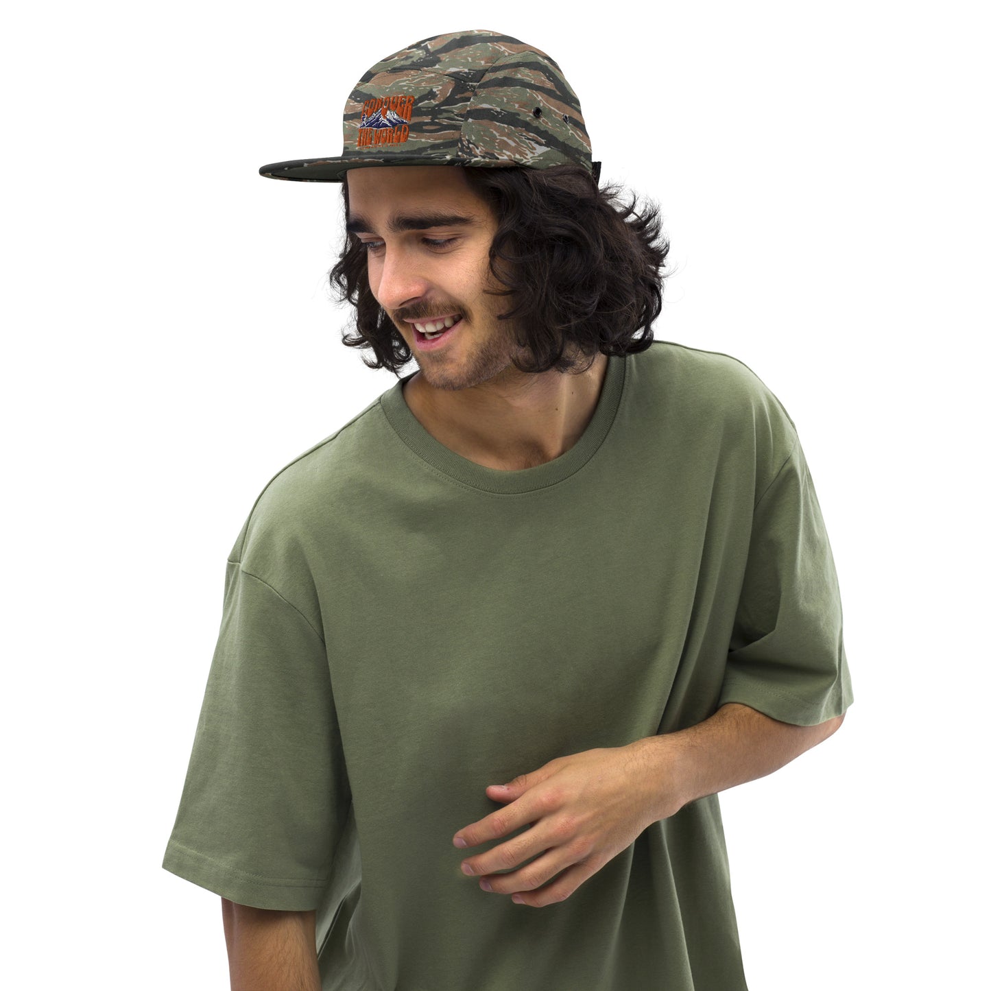 Conquer The World Panel Cap