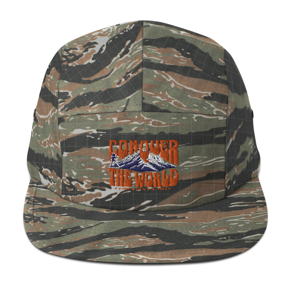 Conquer The World Panel Cap