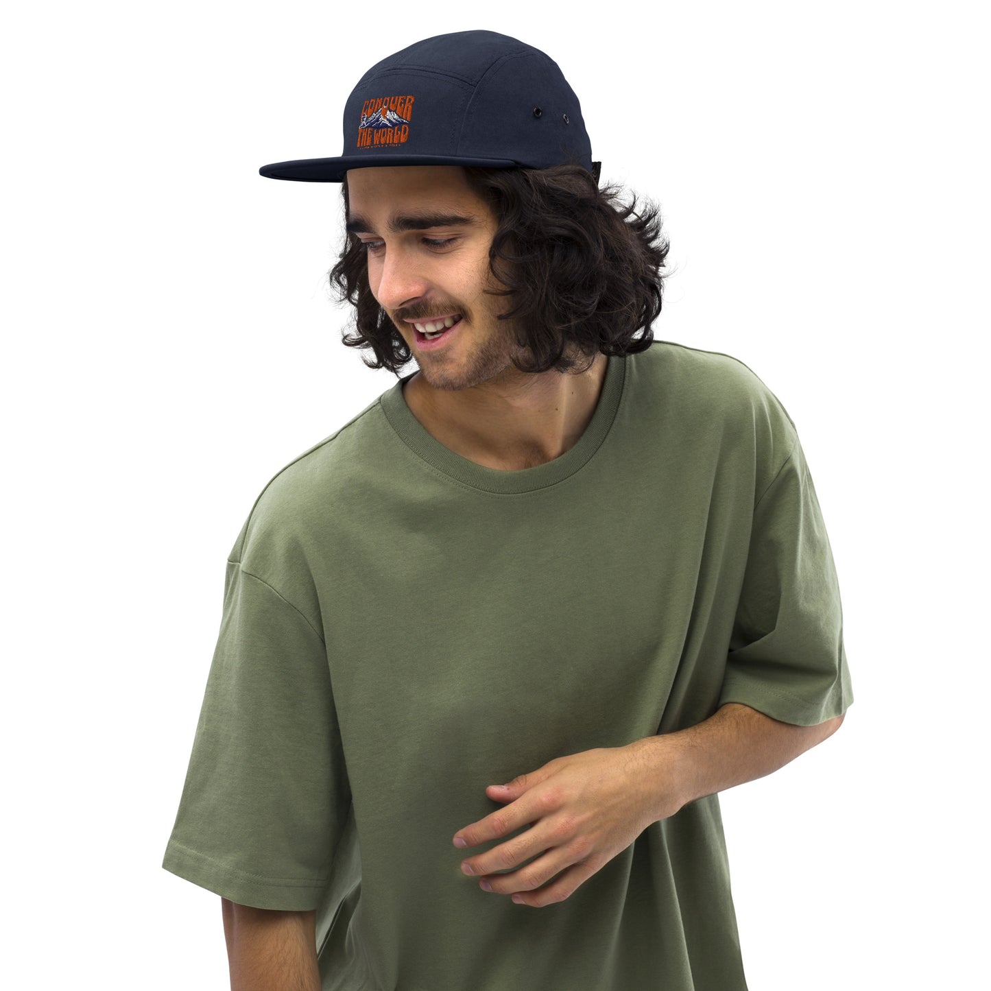 Conquer The World Panel Cap