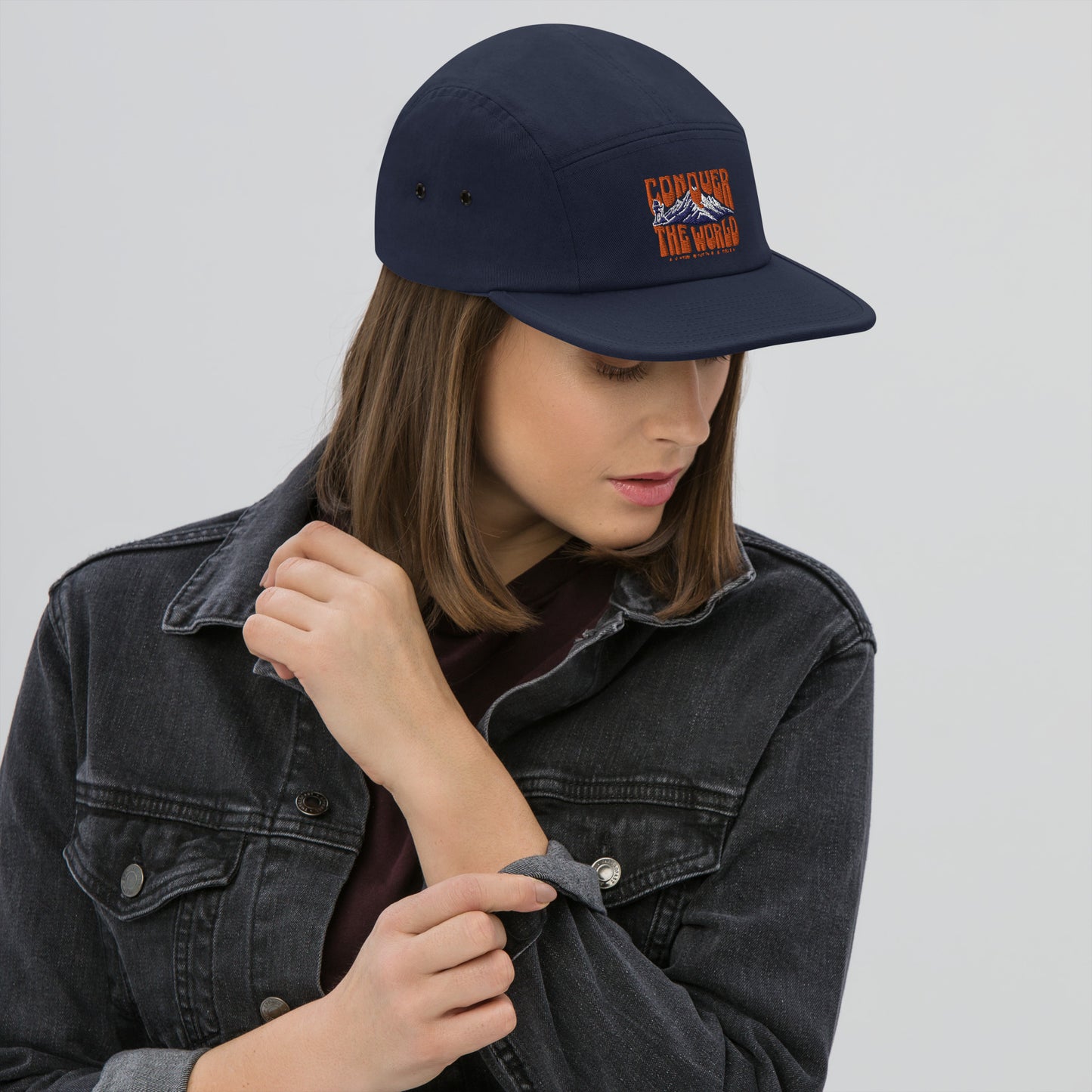 Conquer The World Panel Cap