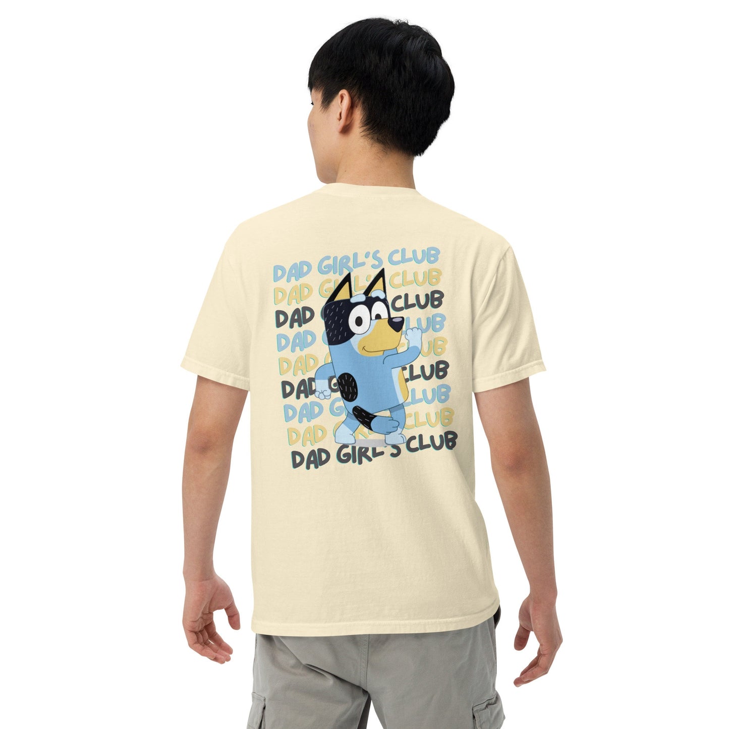 Blue Heeler Dad Girls Club Shirt | Bandit Dad Girls Club Tshirt | Bandit Shirt | Dad Birthday Gift | Dad T Shirt | Family Shirt