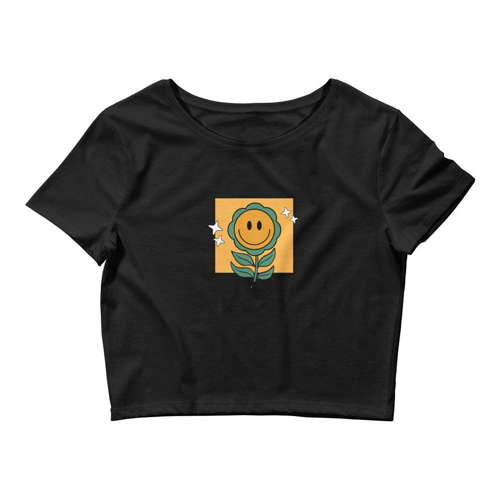Life is Good Crop Tee