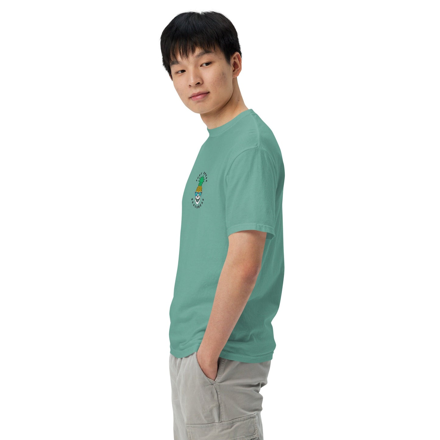 Surf Break Beachwear Men's Heavyweight T-Shirt