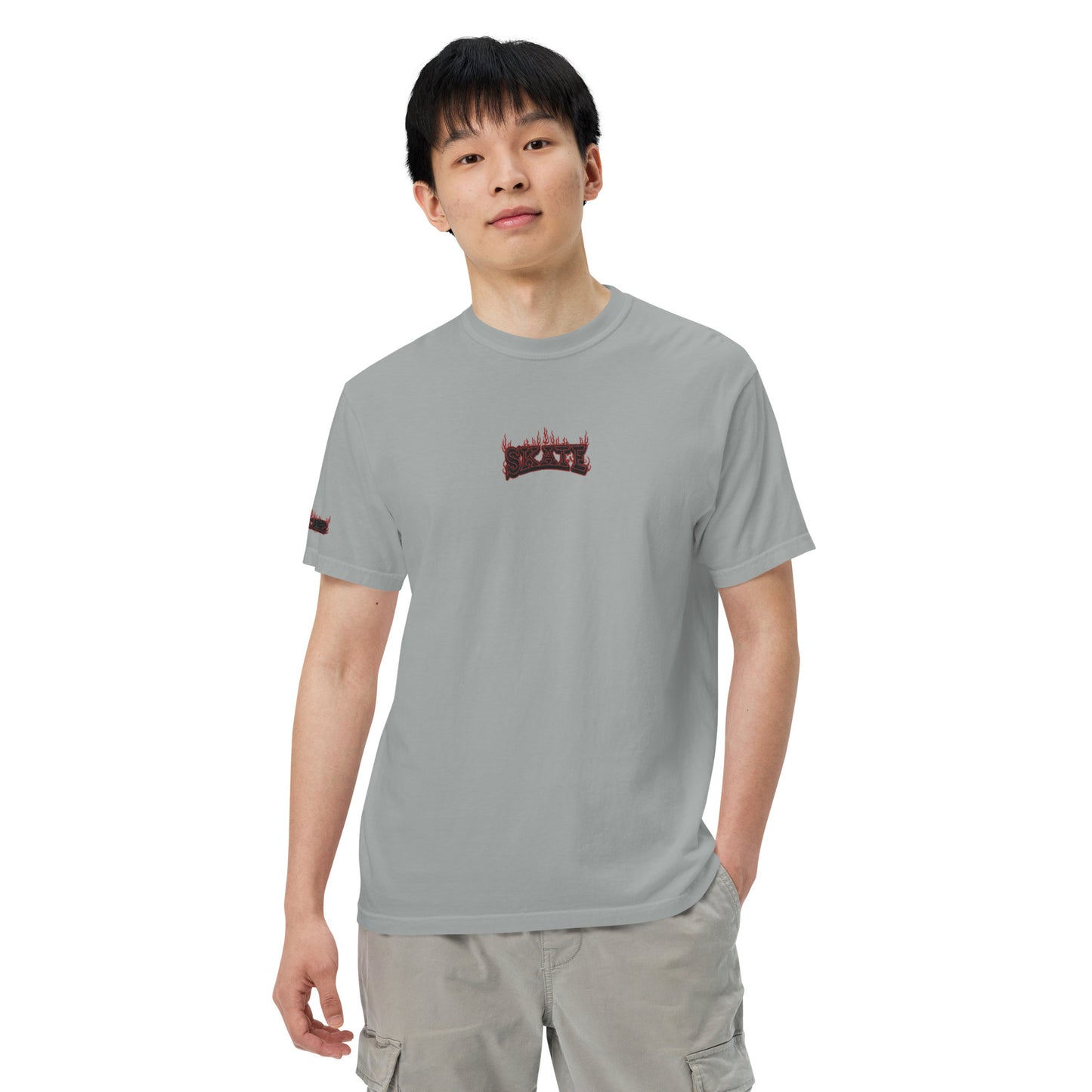 Just Skate Embroidered Heavyweight T-shirt