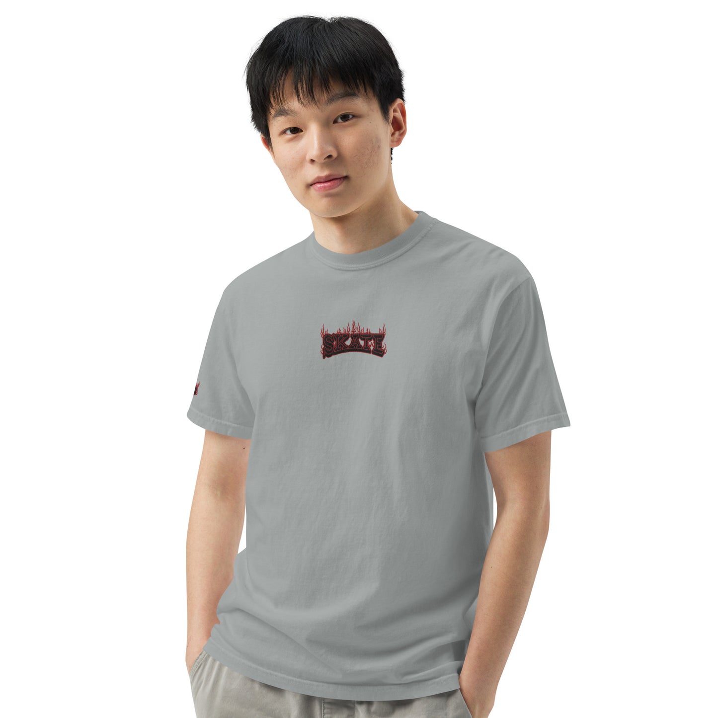 Just Skate Embroidered Heavyweight T-shirt