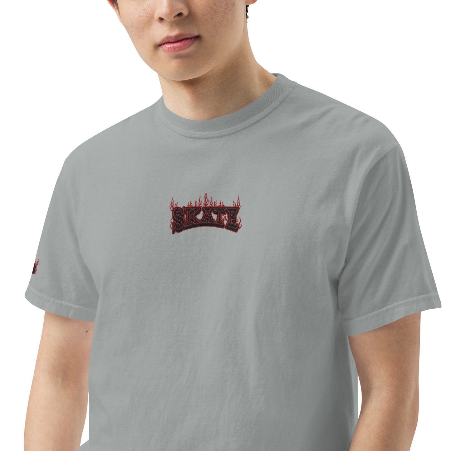 Just Skate Embroidered Heavyweight T-shirt