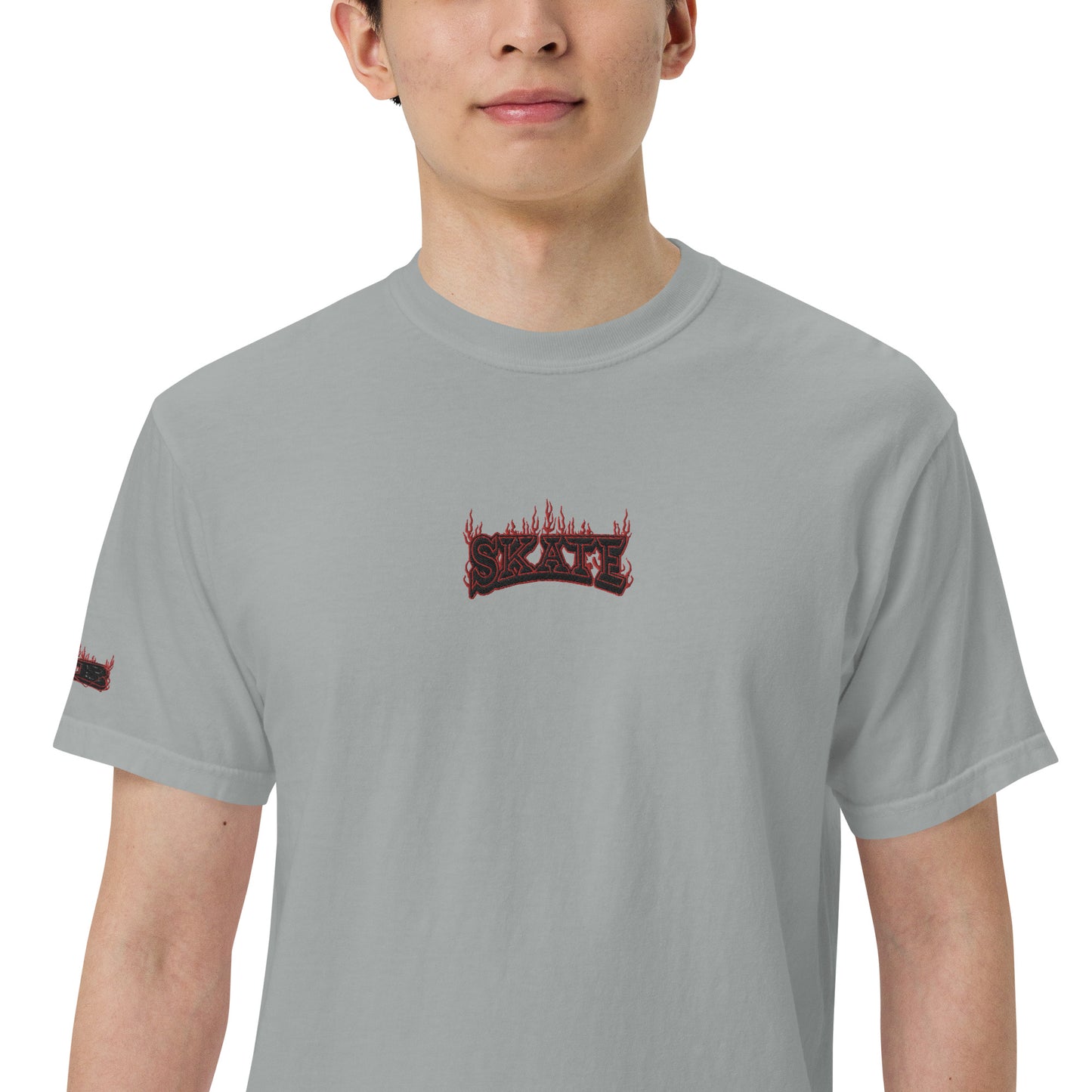 Just Skate Embroidered Heavyweight T-shirt