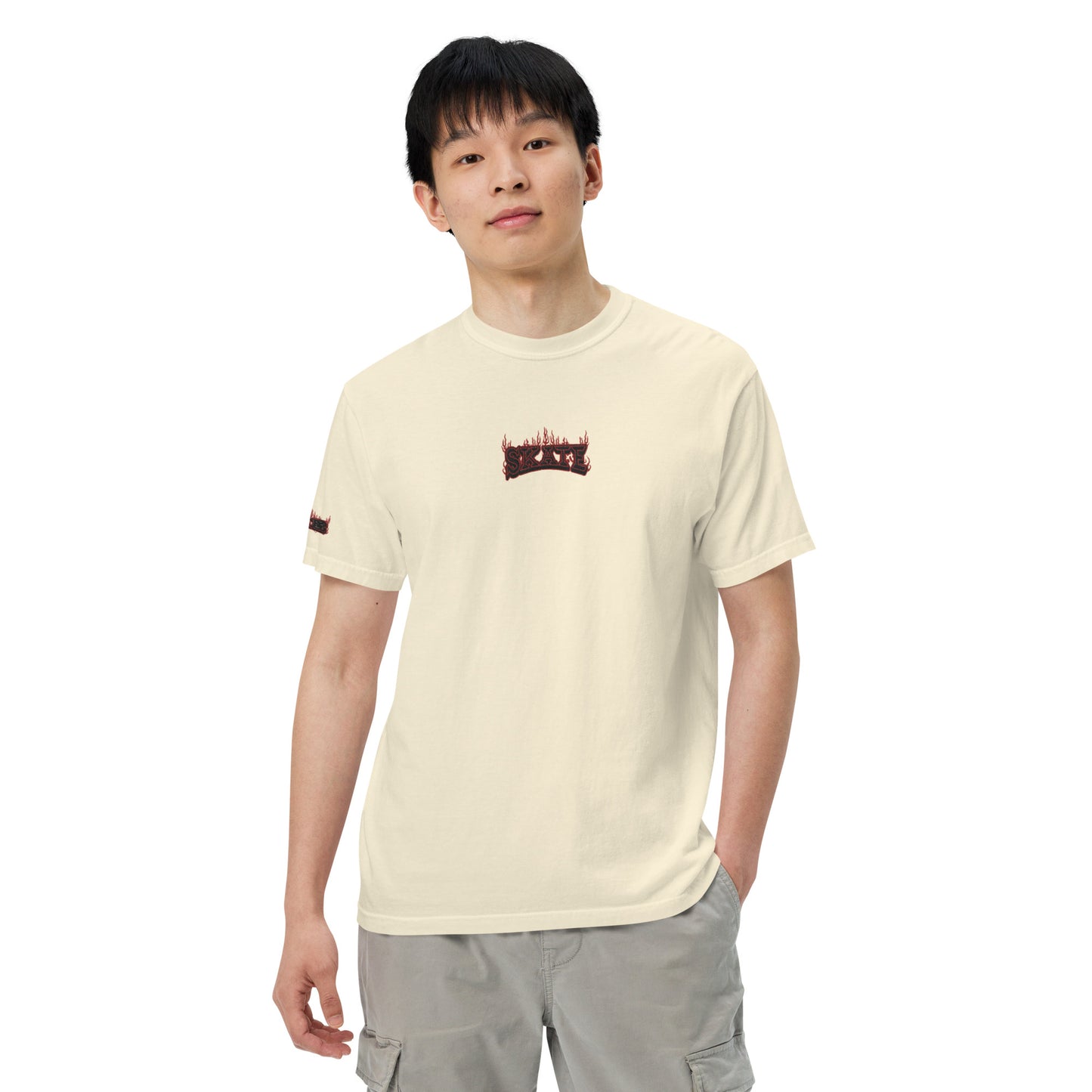 Just Skate Embroidered Heavyweight T-shirt