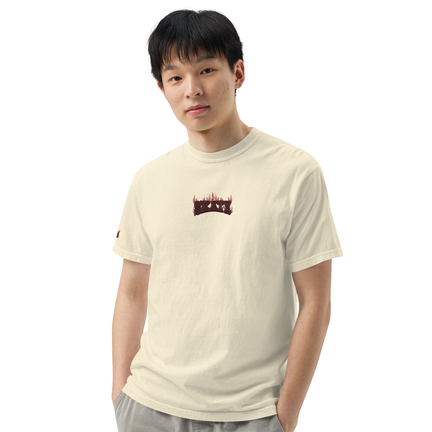 Just Skate Embroidered Heavyweight T-shirt