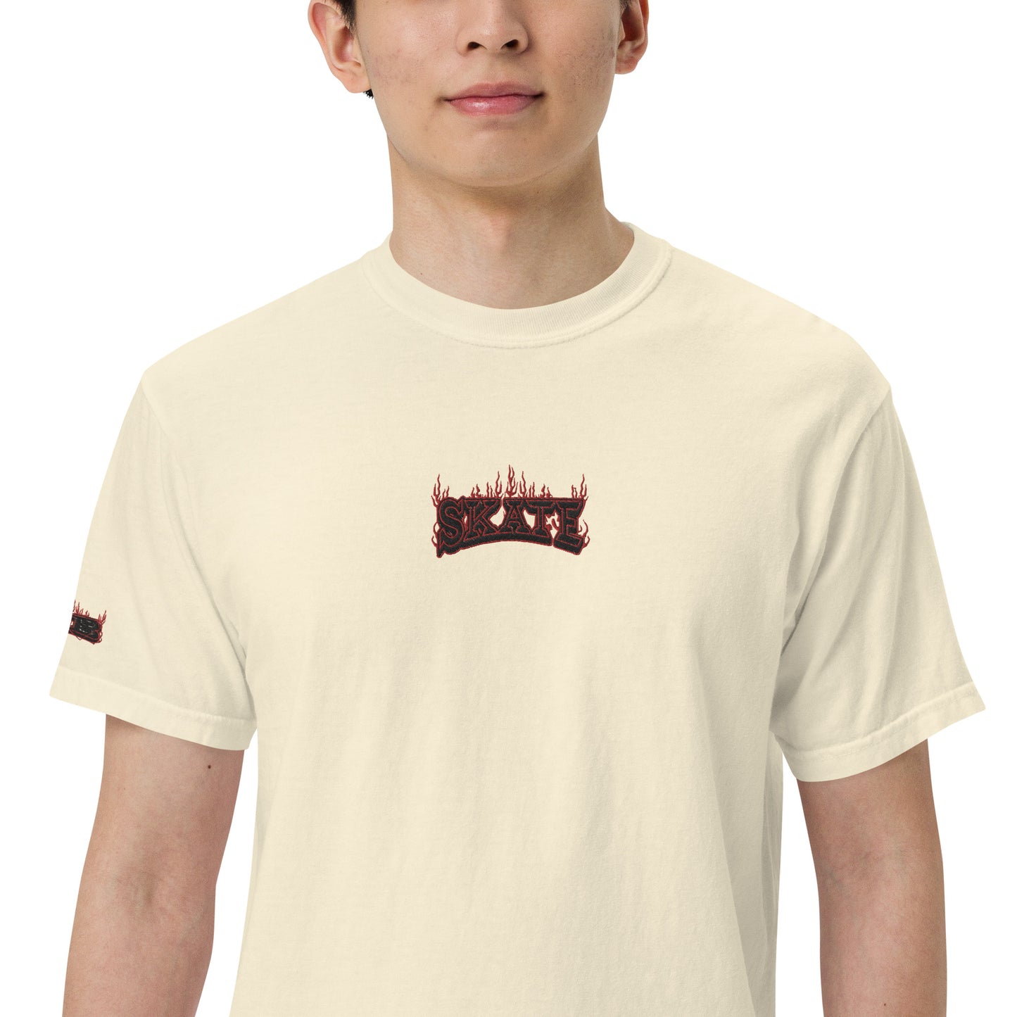 Just Skate Embroidered Heavyweight T-shirt
