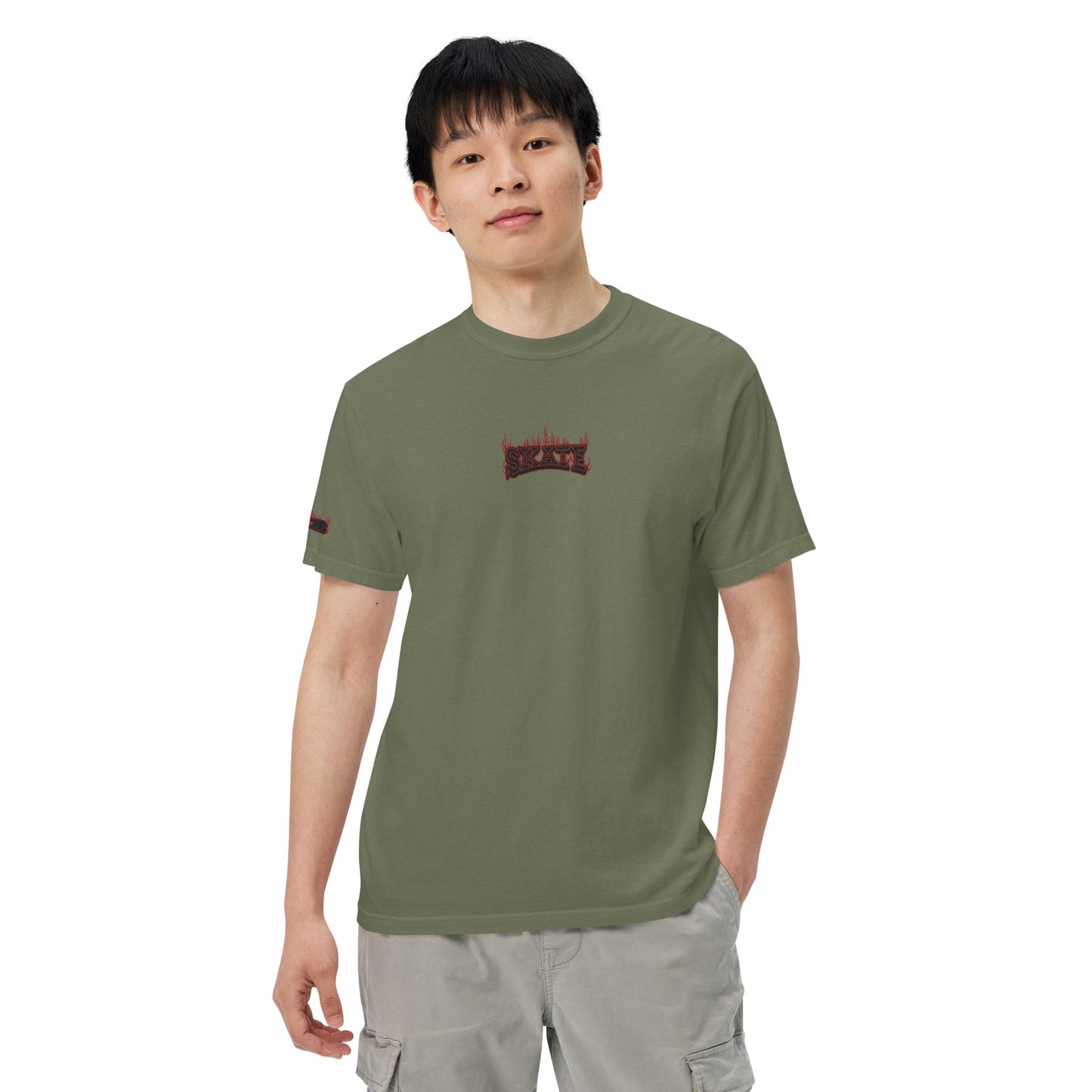 Just Skate Embroidered Heavyweight T-shirt