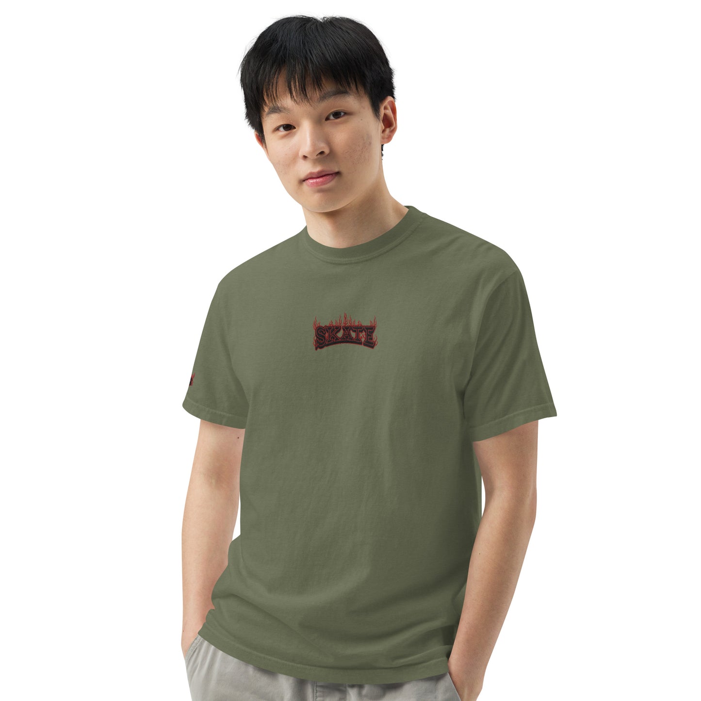 Just Skate Embroidered Heavyweight T-shirt
