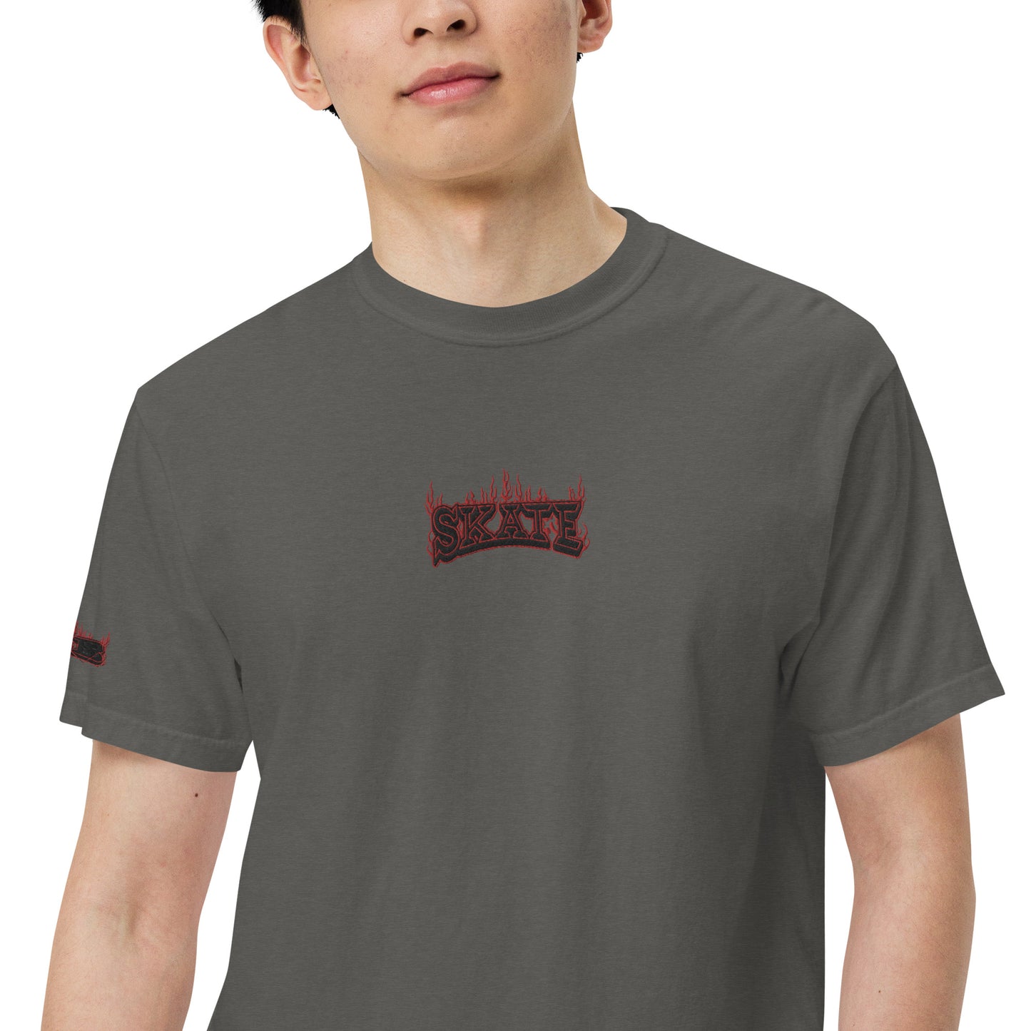 Just Skate Embroidered Heavyweight T-shirt