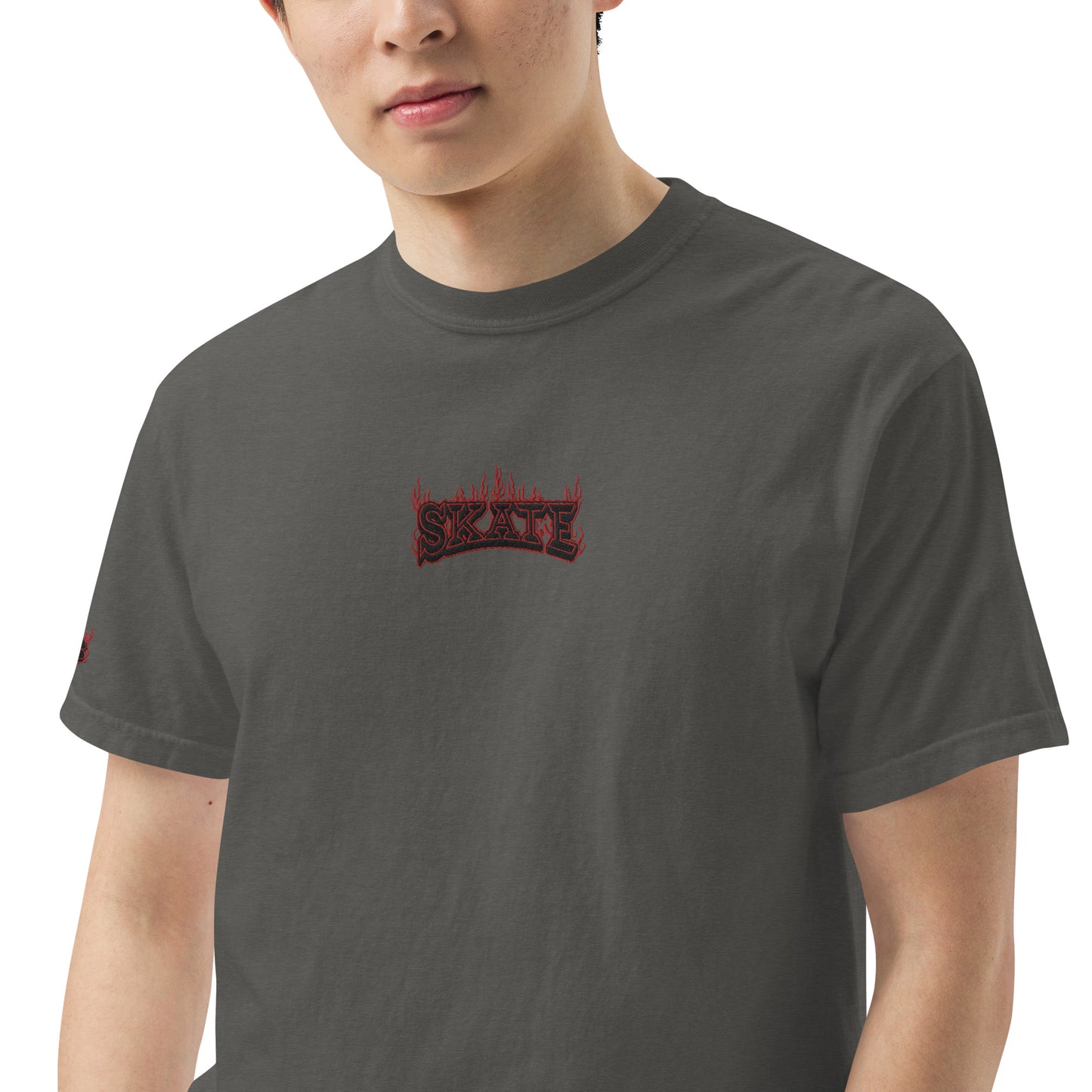 Just Skate Embroidered Heavyweight T-shirt
