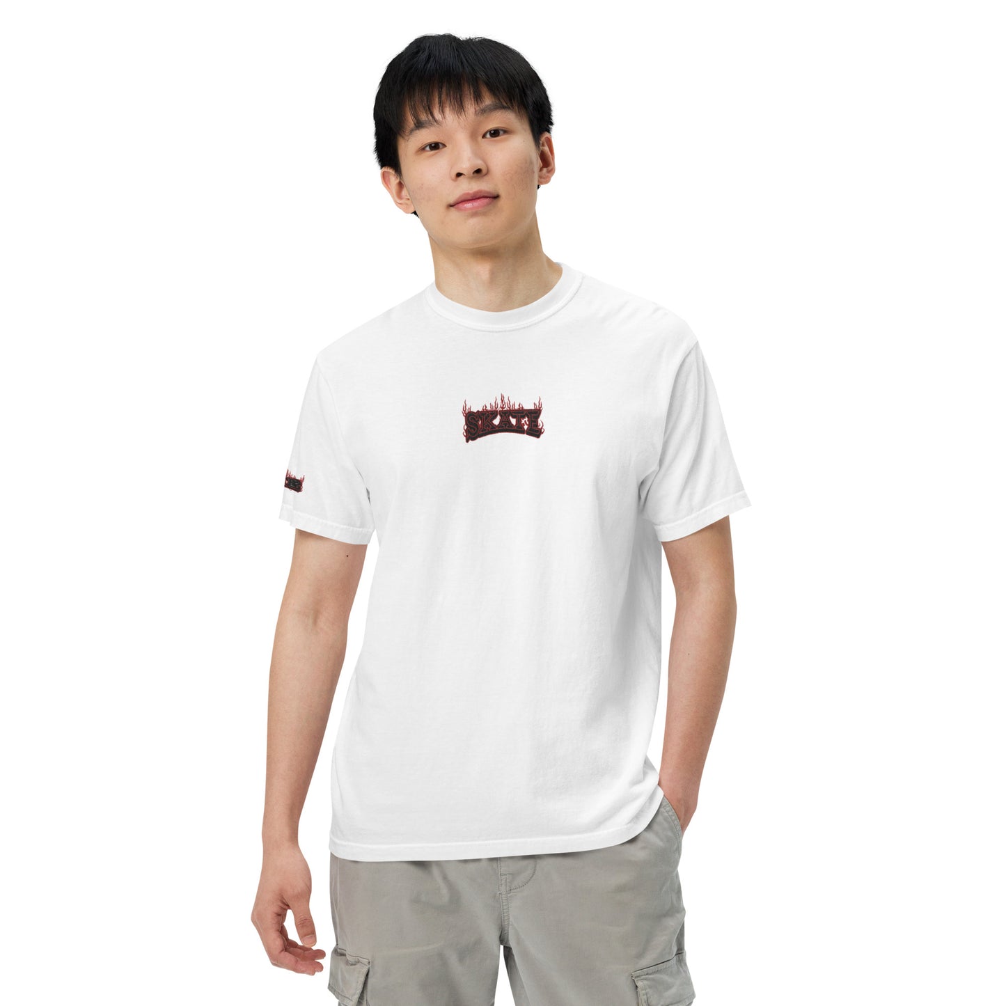 Just Skate Embroidered Heavyweight T-shirt