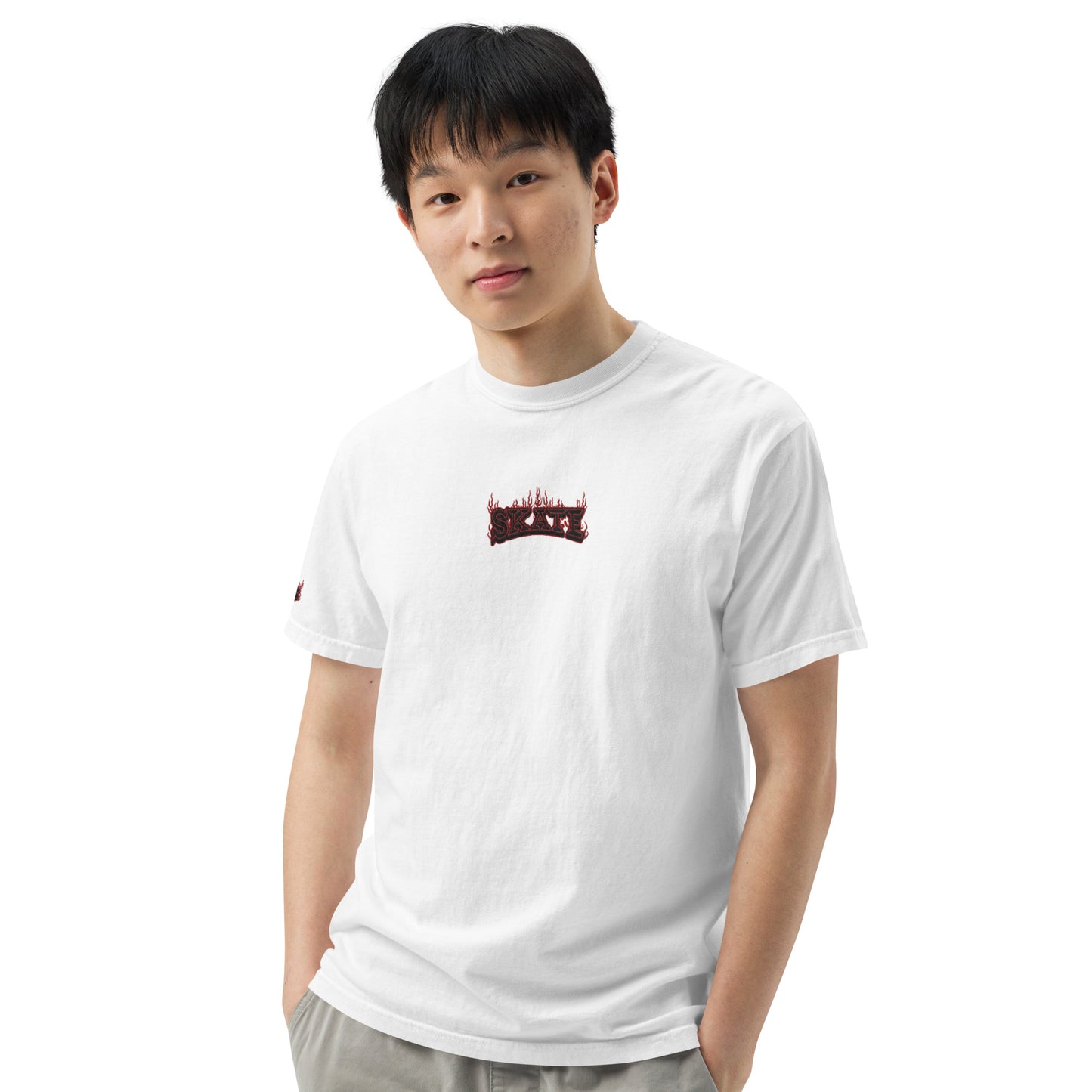 Just Skate Embroidered Heavyweight T-shirt