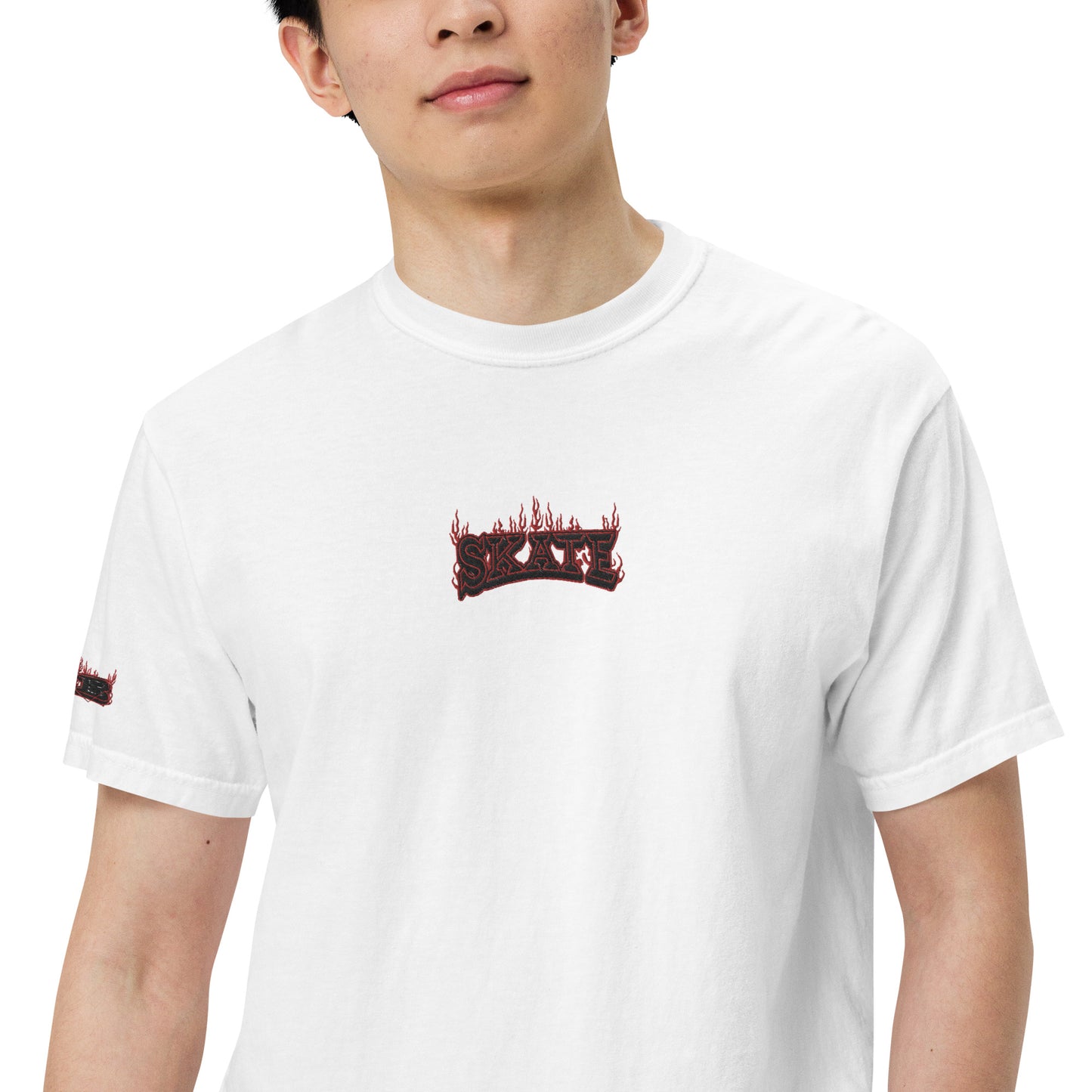 Just Skate Embroidered Heavyweight T-shirt