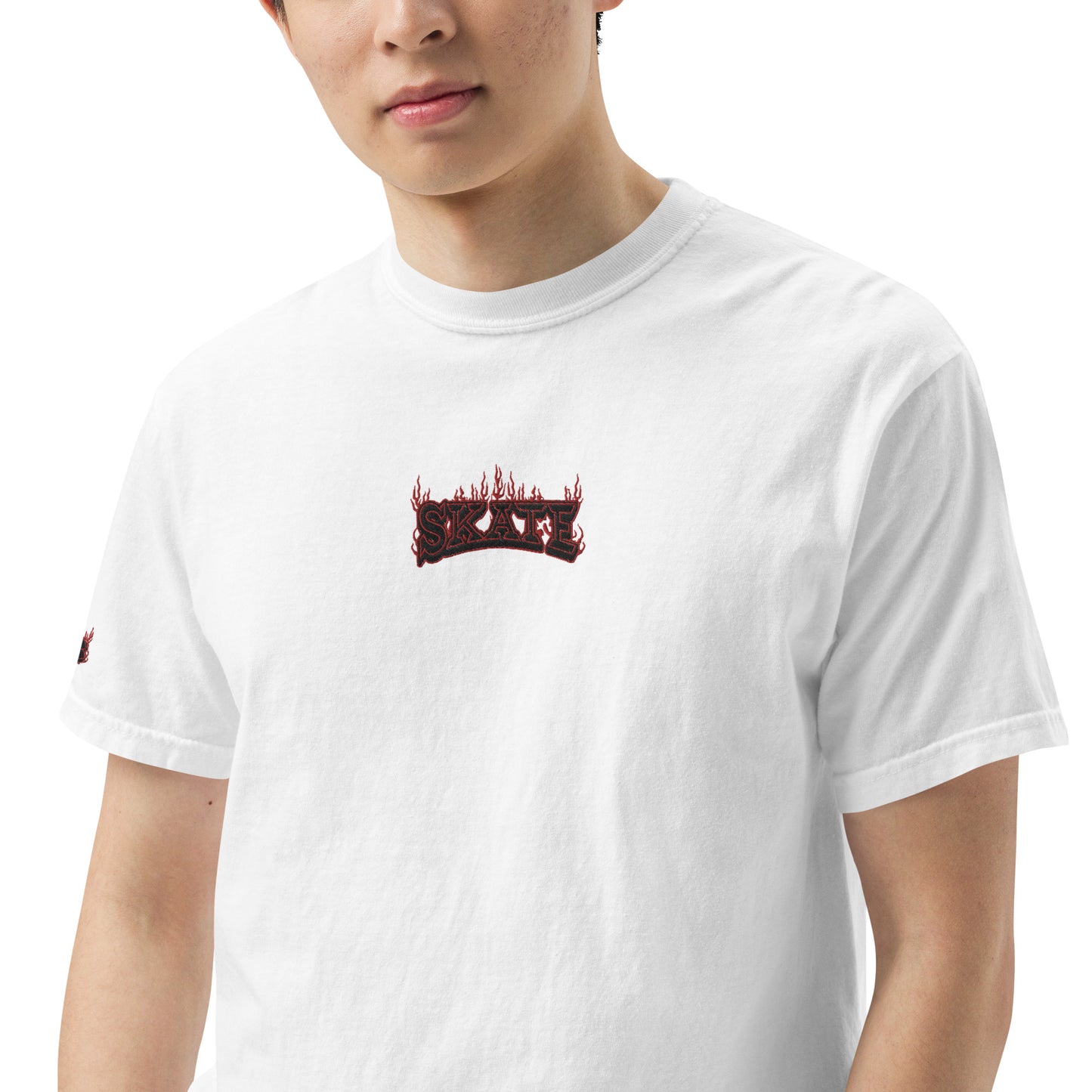 Just Skate Embroidered Heavyweight T-shirt