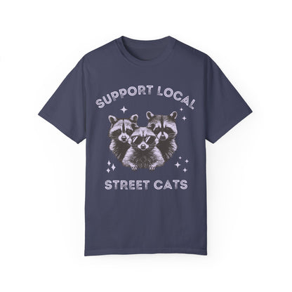 Support Your Local Street Cats Graphic T-Shirt