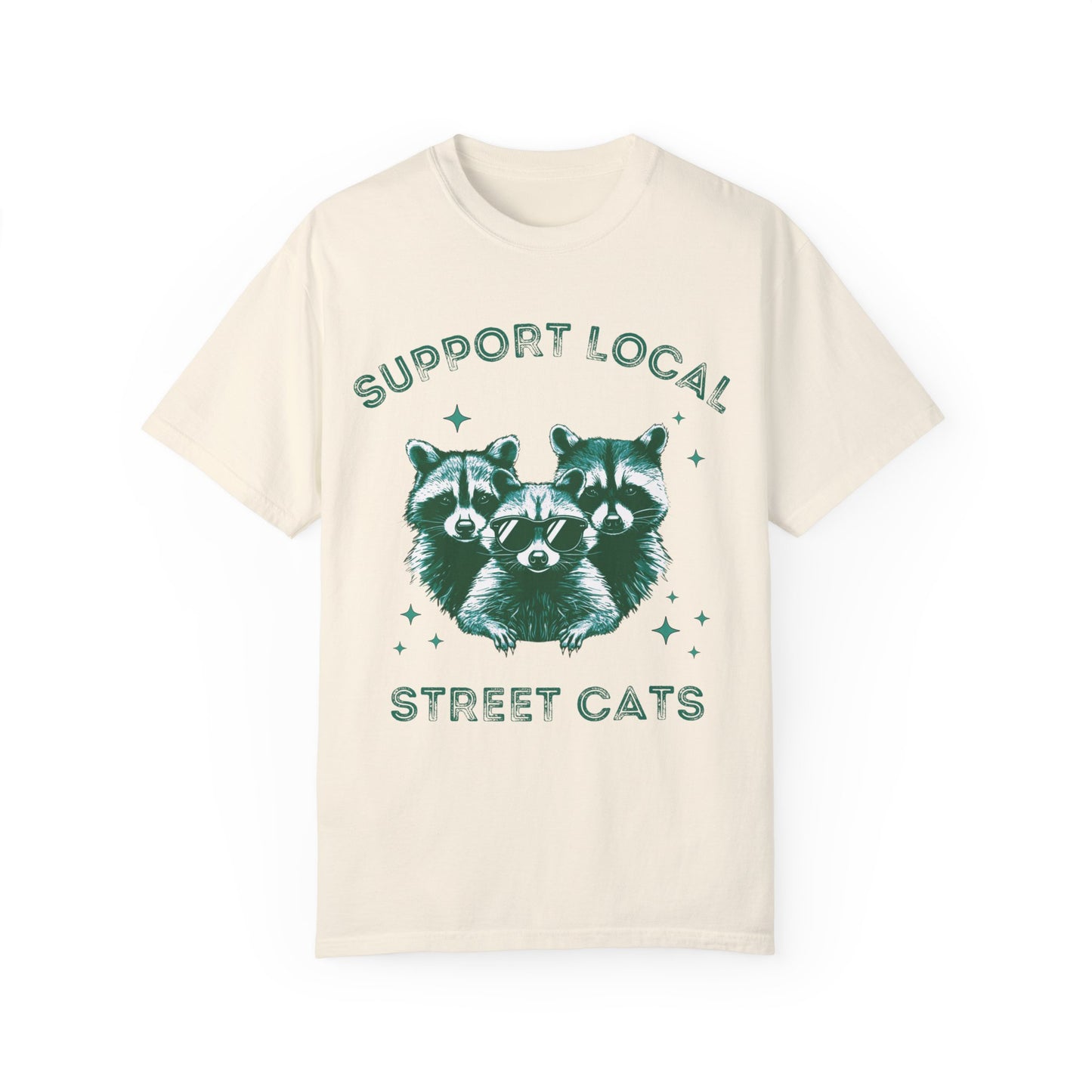 Support Your Local Street Cats Graphic T-Shirt
