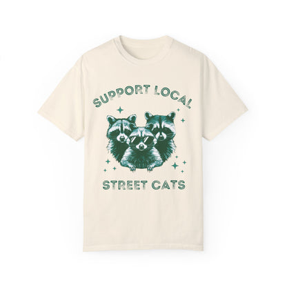 Support Your Local Street Cats Graphic T-Shirt