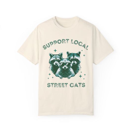 Support Your Local Street Cats Graphic T-Shirt