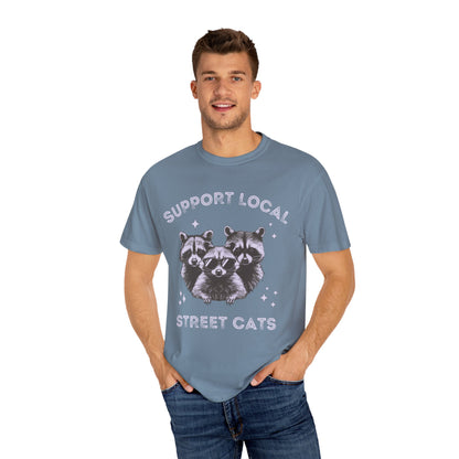 Support Your Local Street Cats Graphic T-Shirt