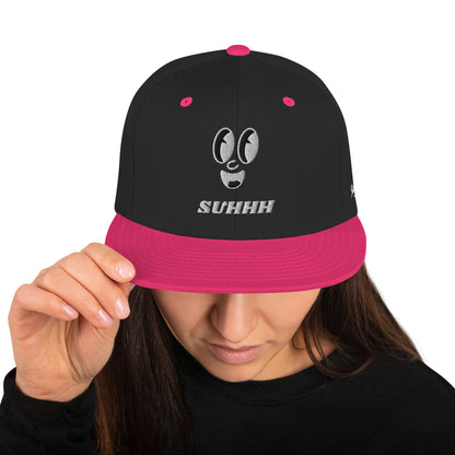 SUHHH EYES Light Snapback Hat