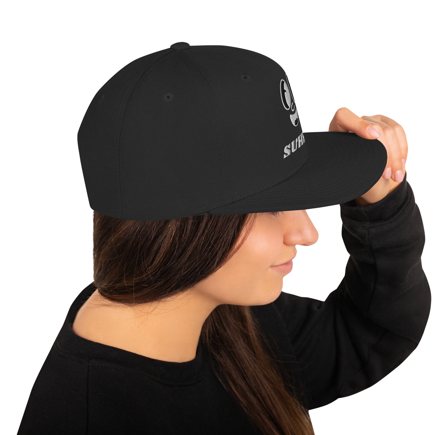 SUHHH EYES Light Snapback Hat
