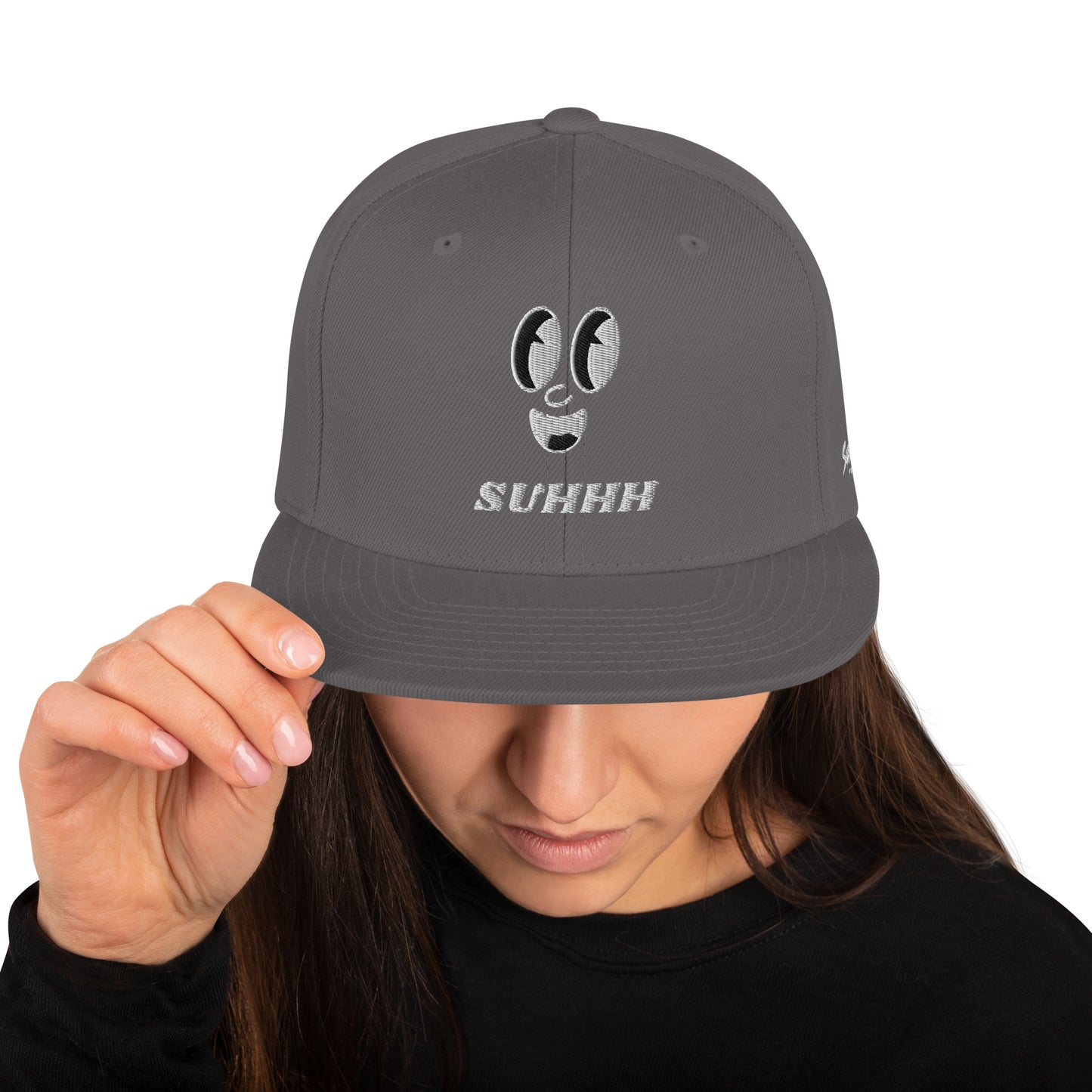SUHHH EYES Light Snapback Hat