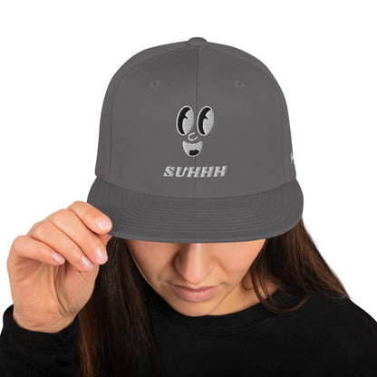 SUHHH EYES Light Snapback Hat