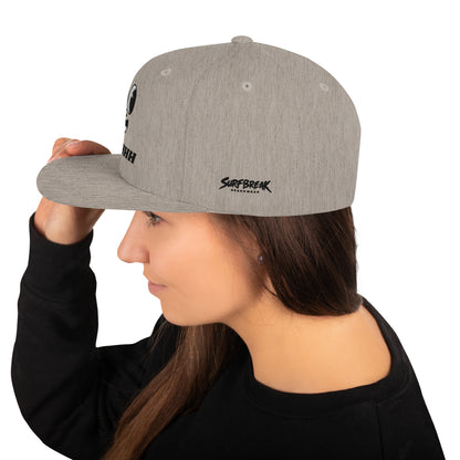 SUHHH EYES Dark Snapback Hat