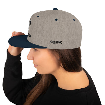 SUHHH EYES Dark Snapback Hat