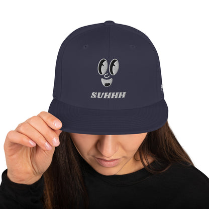 SUHHH EYES Light Snapback Hat