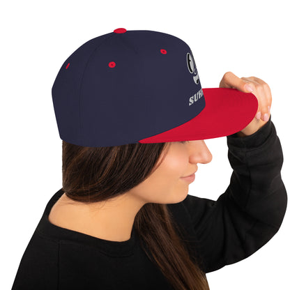 SUHHH EYES Light Snapback Hat