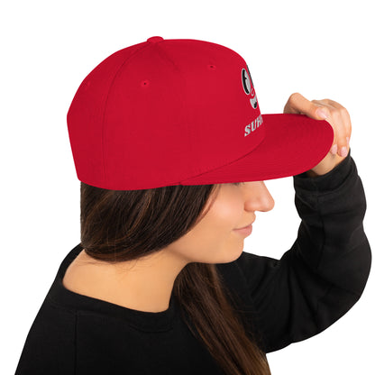SUHHH EYES Light Snapback Hat