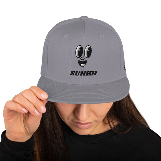 SUHHH EYES Dark Snapback Hat