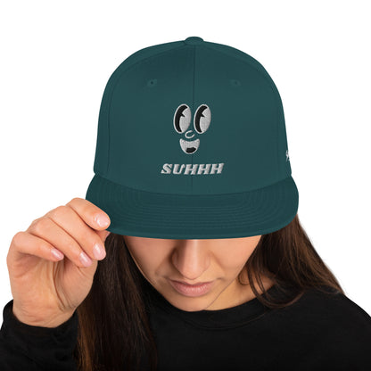 SUHHH EYES Light Snapback Hat
