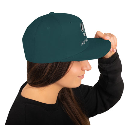 SUHHH EYES Light Snapback Hat