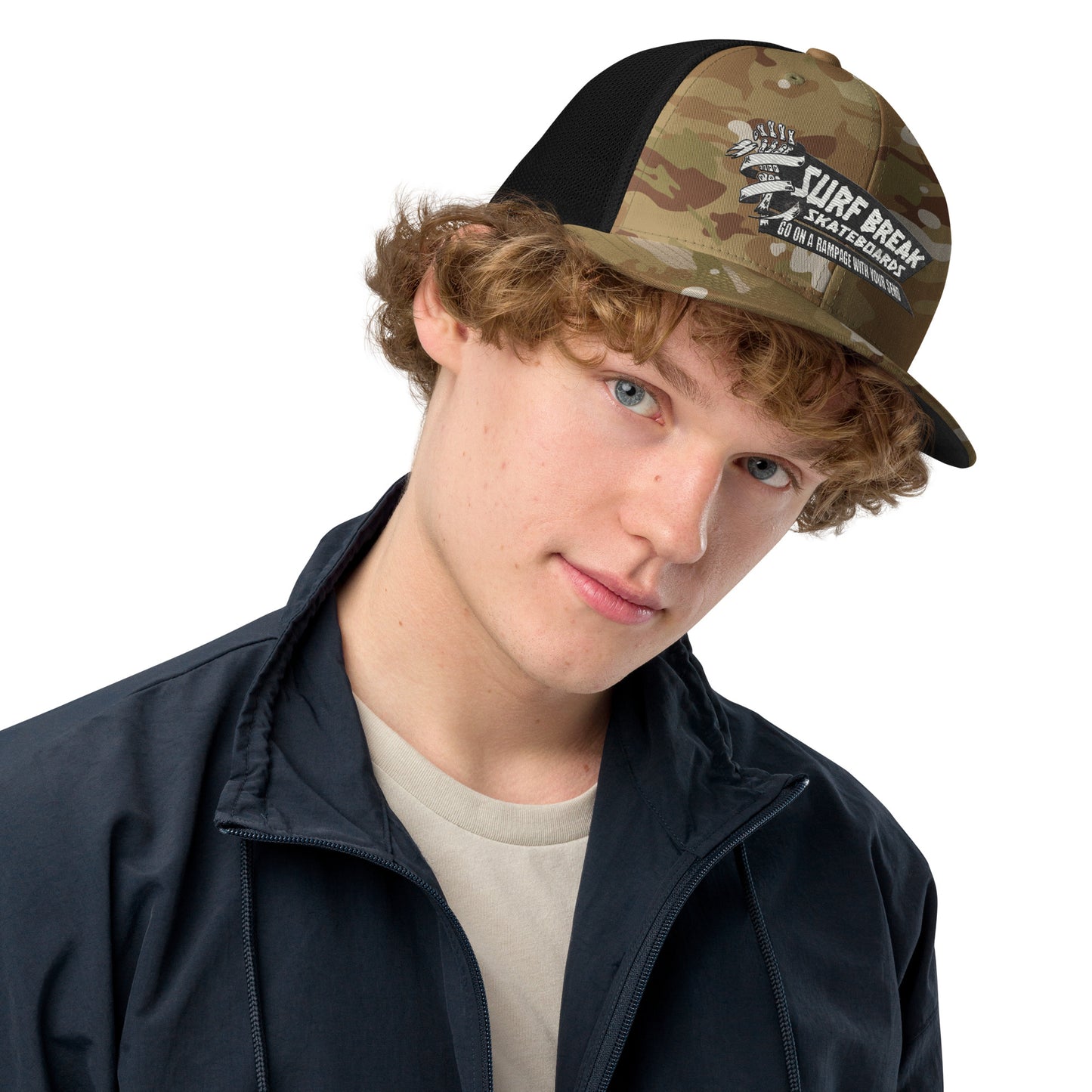 Rampage Send Trucker Cap Embroidered