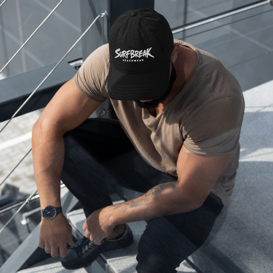 Surf Break Distressed Dad Hat