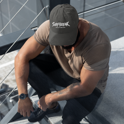Surf Break Distressed Dad Hat