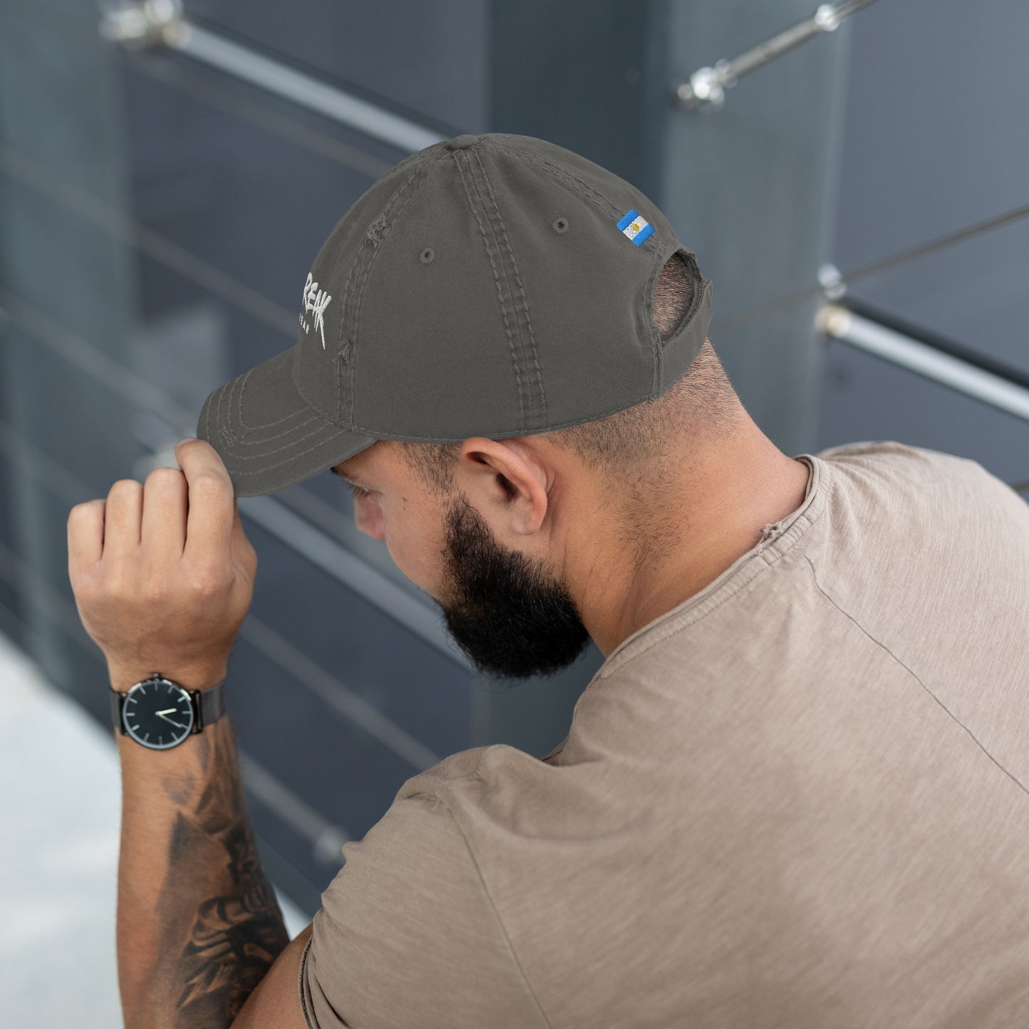 Surf Break Distressed Dad Hat