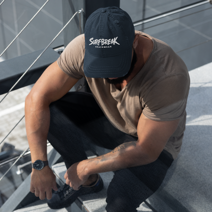 Surf Break Distressed Dad Hat