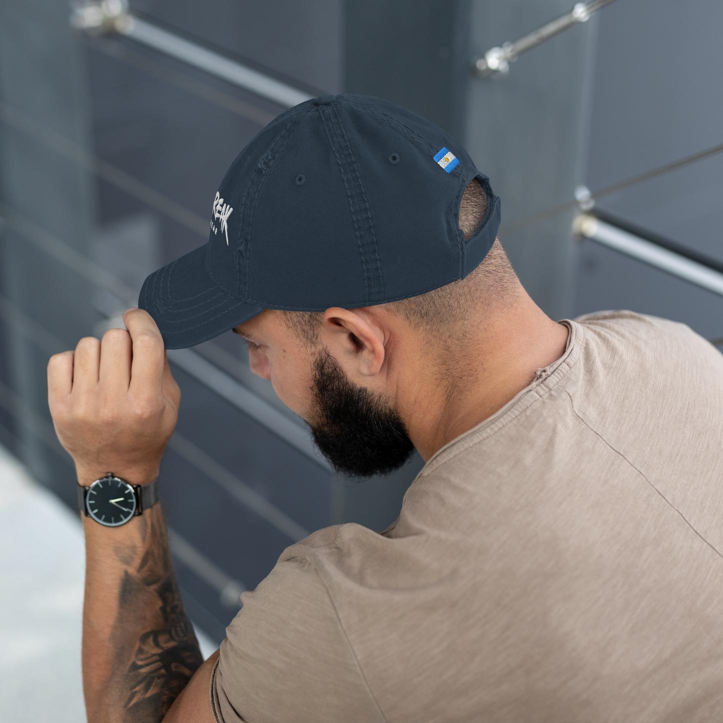 Surf Break Distressed Dad Hat
