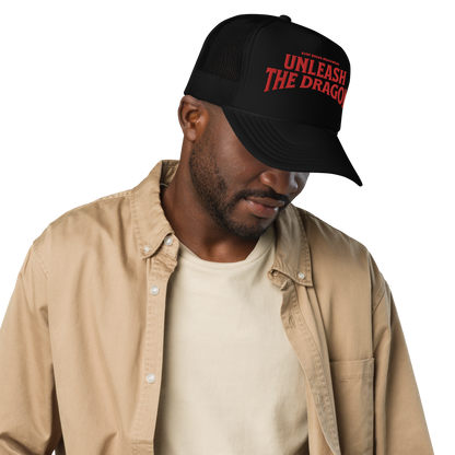 Unleash The Dragon Trucker Hat