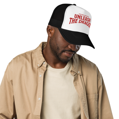 Unleash The Dragon Trucker Hat