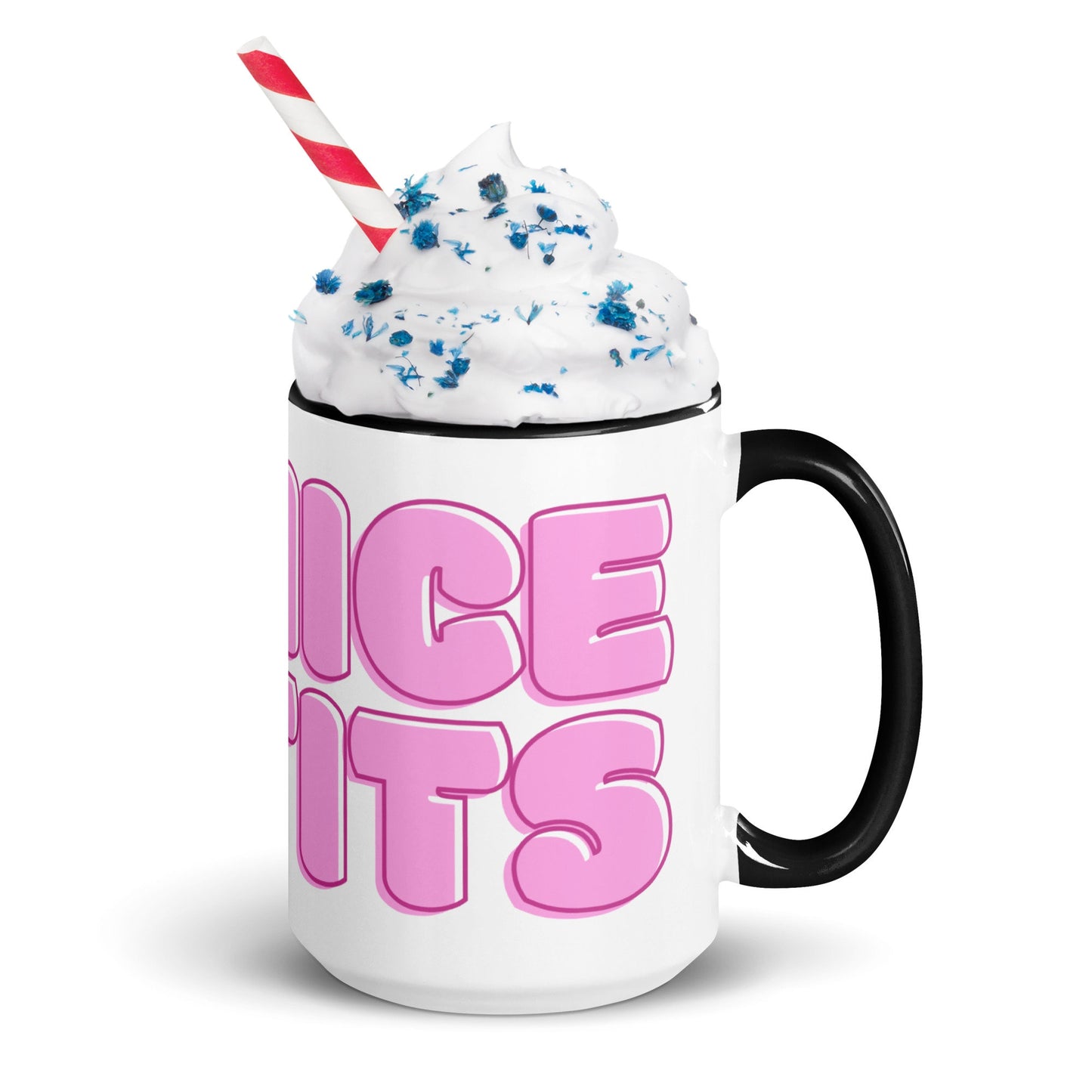 NICE TITS Funny Mug with Color Inside