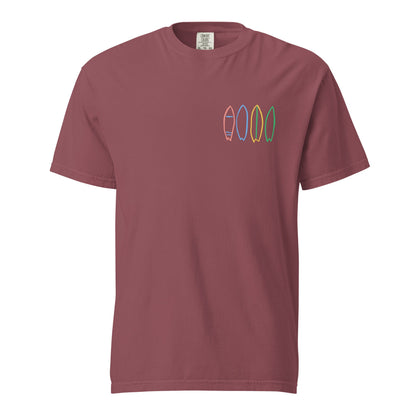 Surfin in Color Heavyweight Tshirt