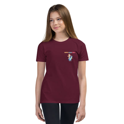 Youth Bluey and Bingo Sister Squad Goals Tshirt